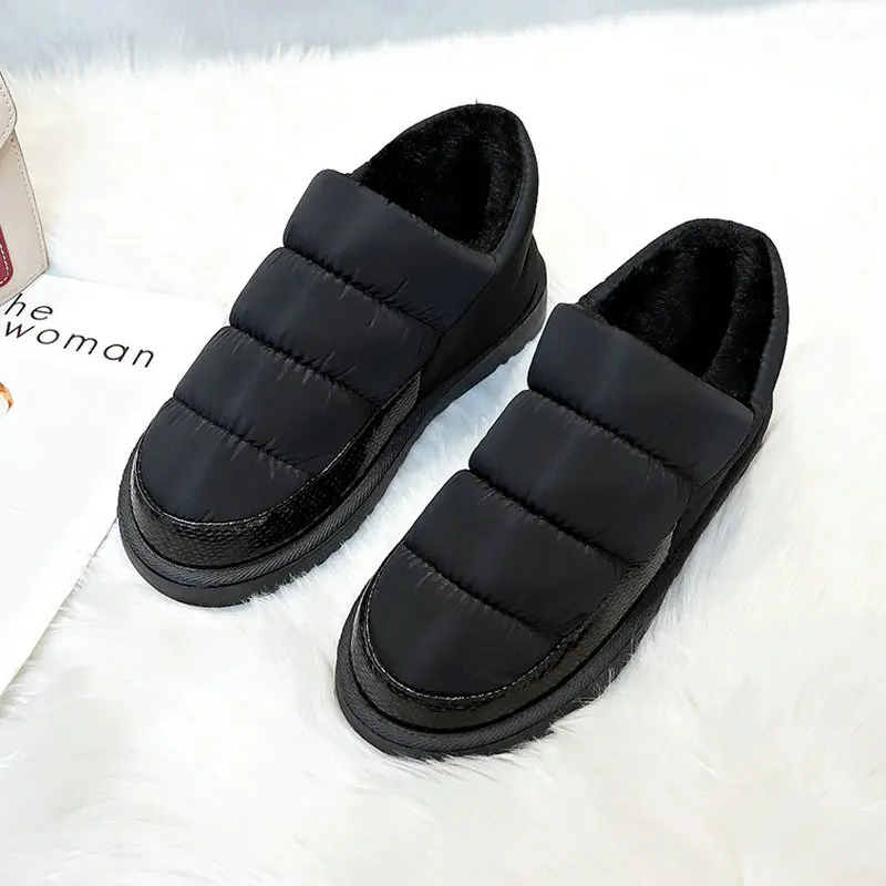 B3 размер 35-45 Женские винтажные теплые зимние ботинки без шнуровки женские Зимние