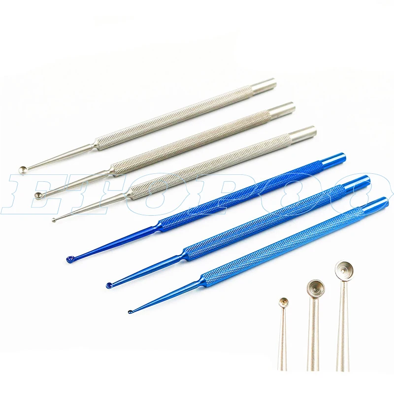 Микроскопические офтальмологические инструменты из нержавеющей стали S/M/L