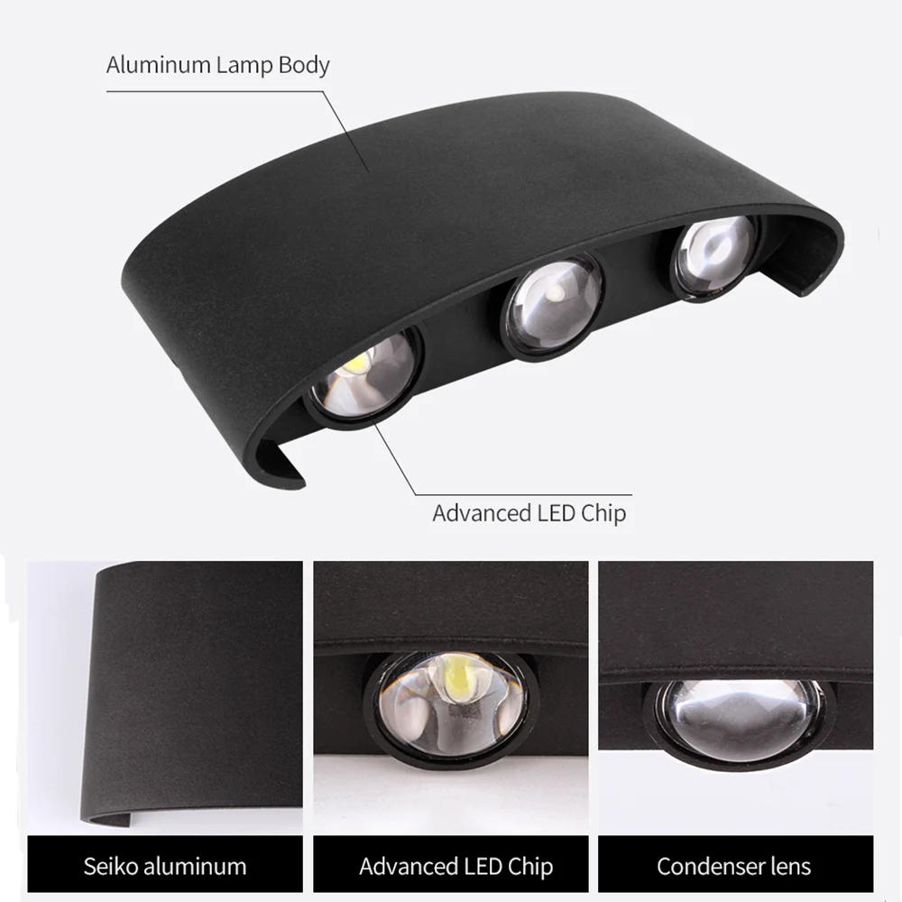 Светодиодный настенный светильник WAKYME современный скандинавский внутренний