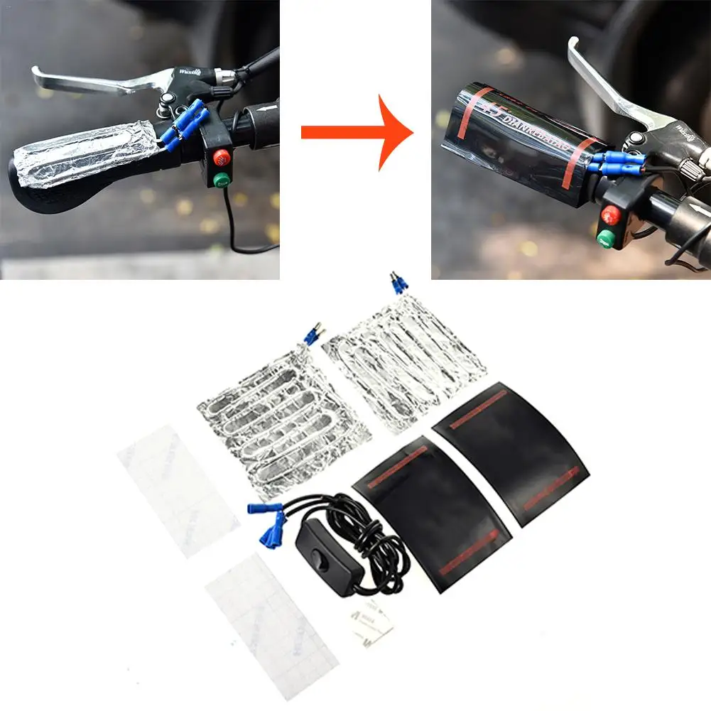 Горячая продажа черный 15W12V Motos мотоцикл руль электрический горячий Подогрев