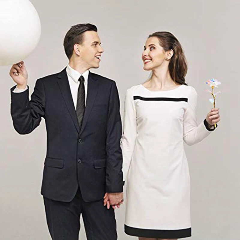 Красочный хрустальный Галактический искусственный цветок розы светодиодный