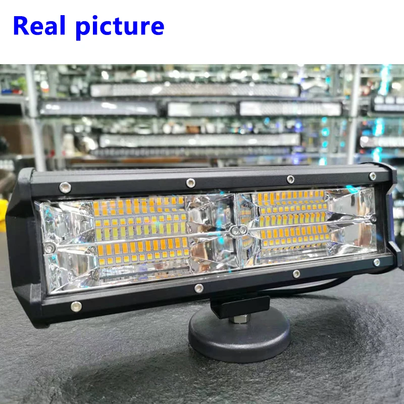 9 дюймов 144 Вт 13 180 Strobe Flash Автомобильный светодиодный рабочий светильник балка
