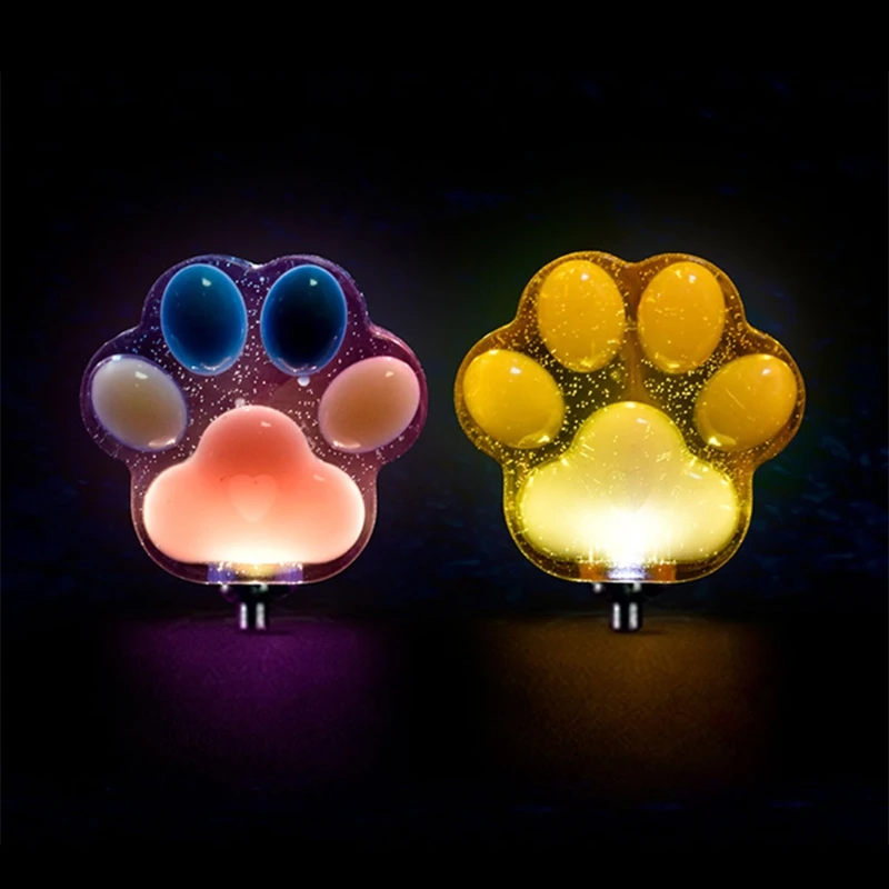 

4-Cavities Love Heart Cat Paw Mirror Keychain Epoxy Resin Mold Hanging Pendant Ornaments Silicone Mould DIY Crafts Mold