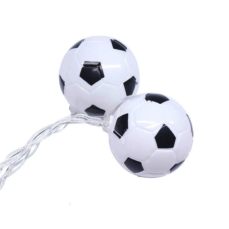 Светодиодный светильник в виде футбольного мяча праздничный декоративный