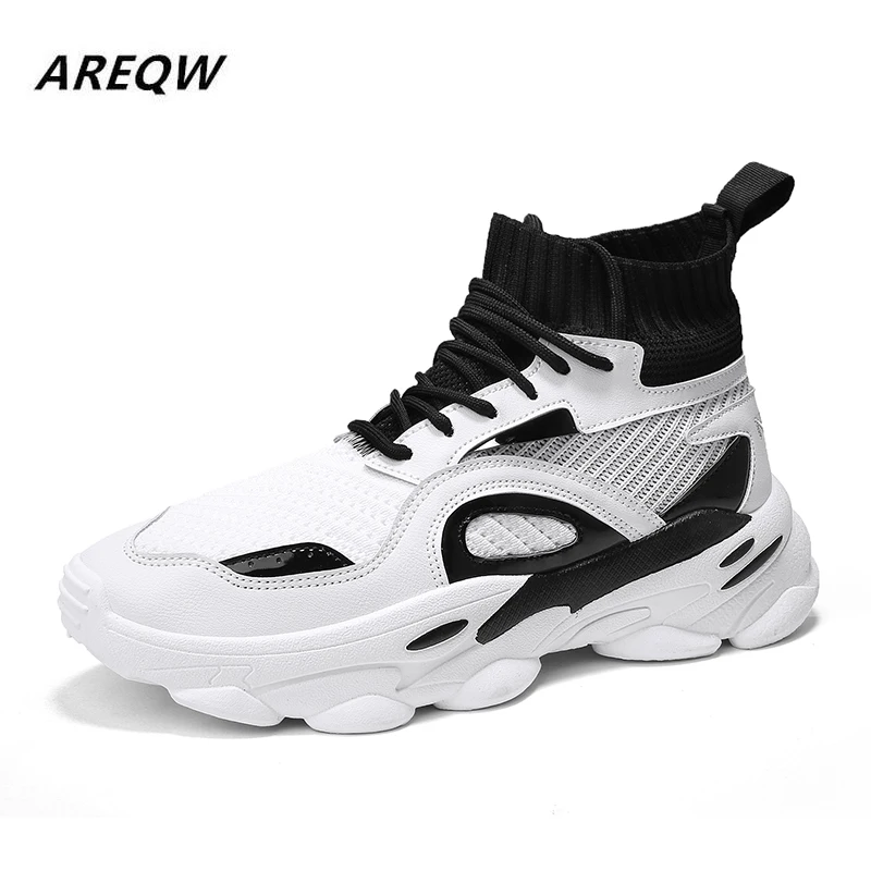 2019 Для мужчин новый тренд для Повседневное обувь легкая дышащая Мужская Высокое