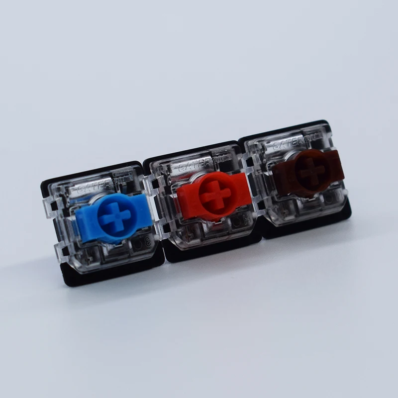 Механическая клавиатура Gateron Jiadalong низкоосевой переключатель тонкий красный