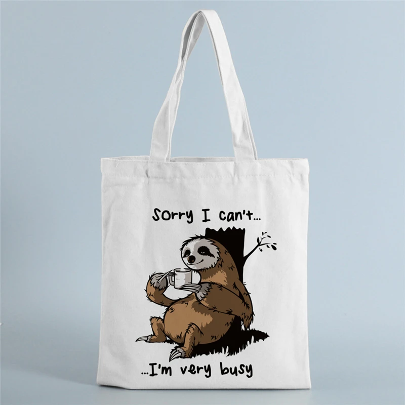

Large Women Canvas Bag cartoon animals Travel Shopping Bag Shopper Handbag Ladies Reusable Beach Tote Bags College Shoulder Bag