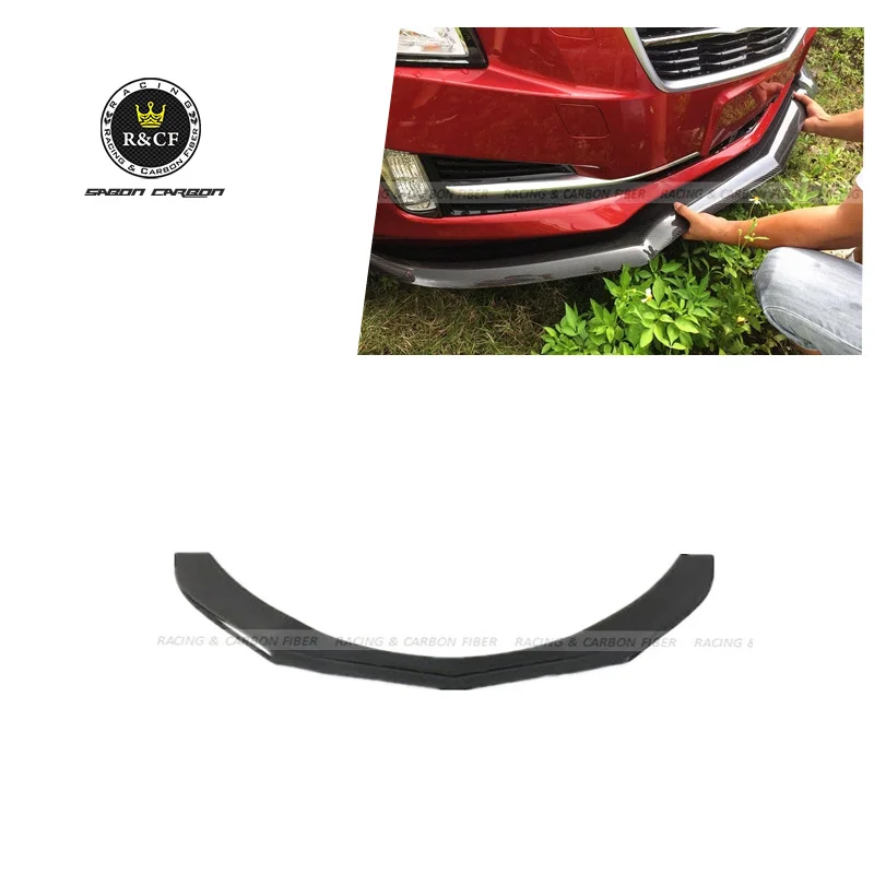 2013 2014 ATS передний спойлер для губ-передний губ из углеродного волокна Cadillac (не