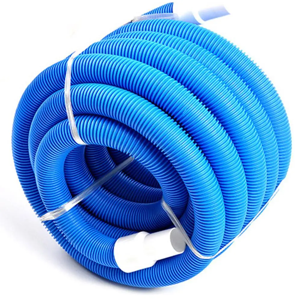 

5M/10M Vacuum Hose with Swivel Cuff 1.5 Inch Swimming Pool Double Layer Suction Pipe Cleaning Accessories #SW