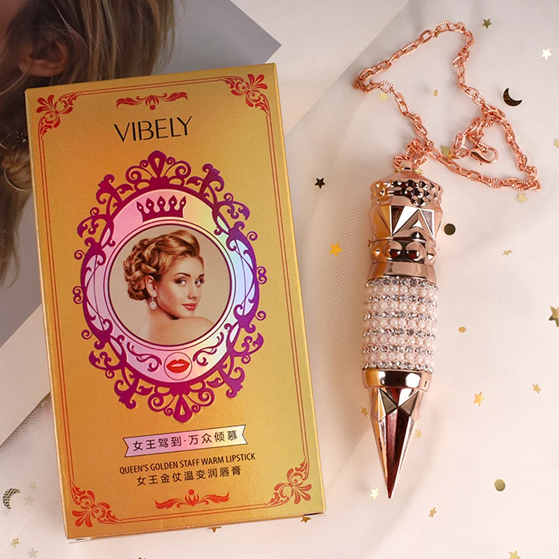 Королевский скипетр увлажняющая помада для губ, изменяющая цвет губного бальзама, водонепроницаемая, долговременная, волшебная косметика для женщин красоты.