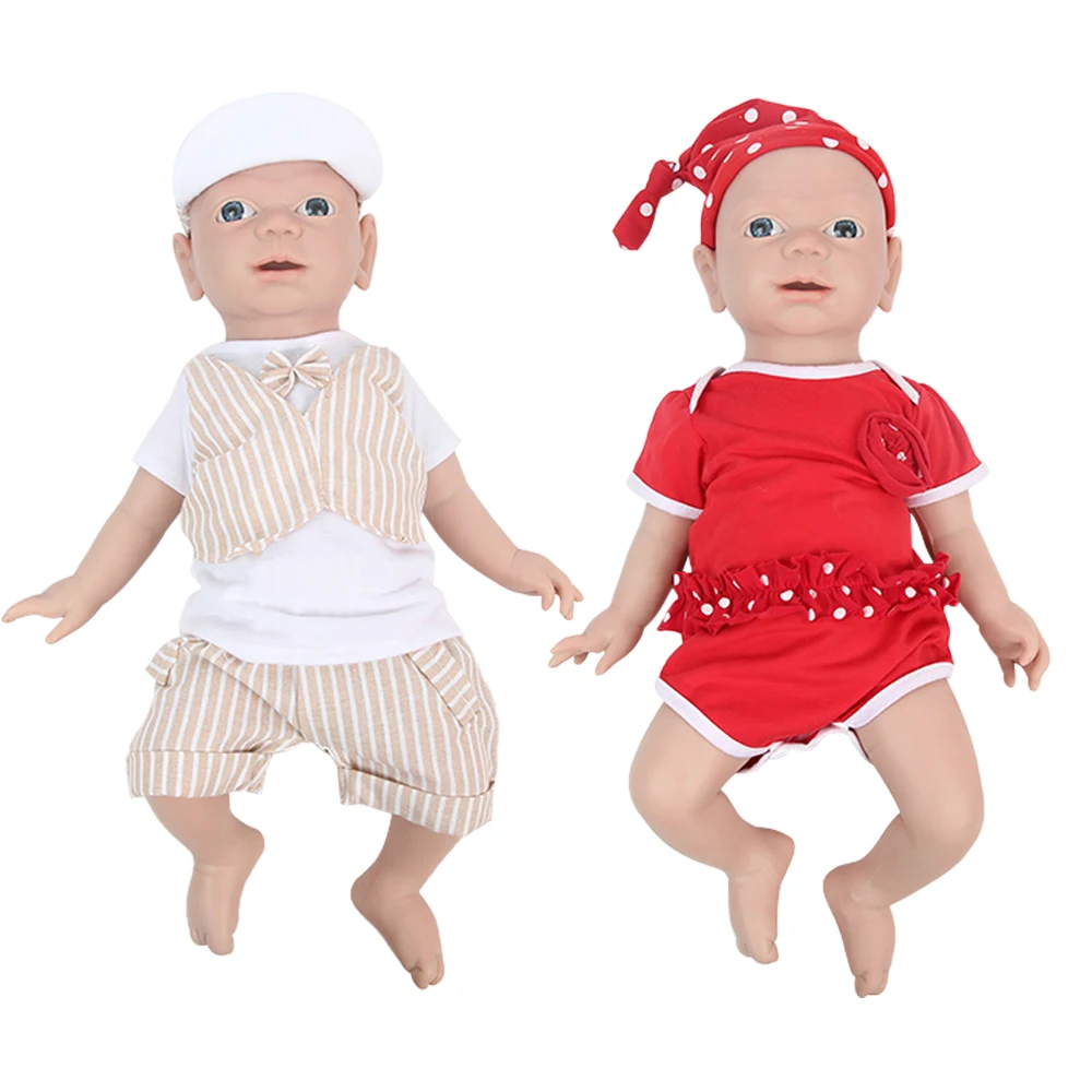 IVITA-Muñeca Reborn realista de silicona para niños, juguete de bebé recién nacido con chupete, 53cm, 4,06 kg, 100%