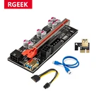 RGEEK 010S PCI-E Райзер-карта 010 010X 009S 60 см USB 3,0 кабель PCI Express 1X до 16X удлинитель PCIe адаптер для графической карты графического процессора