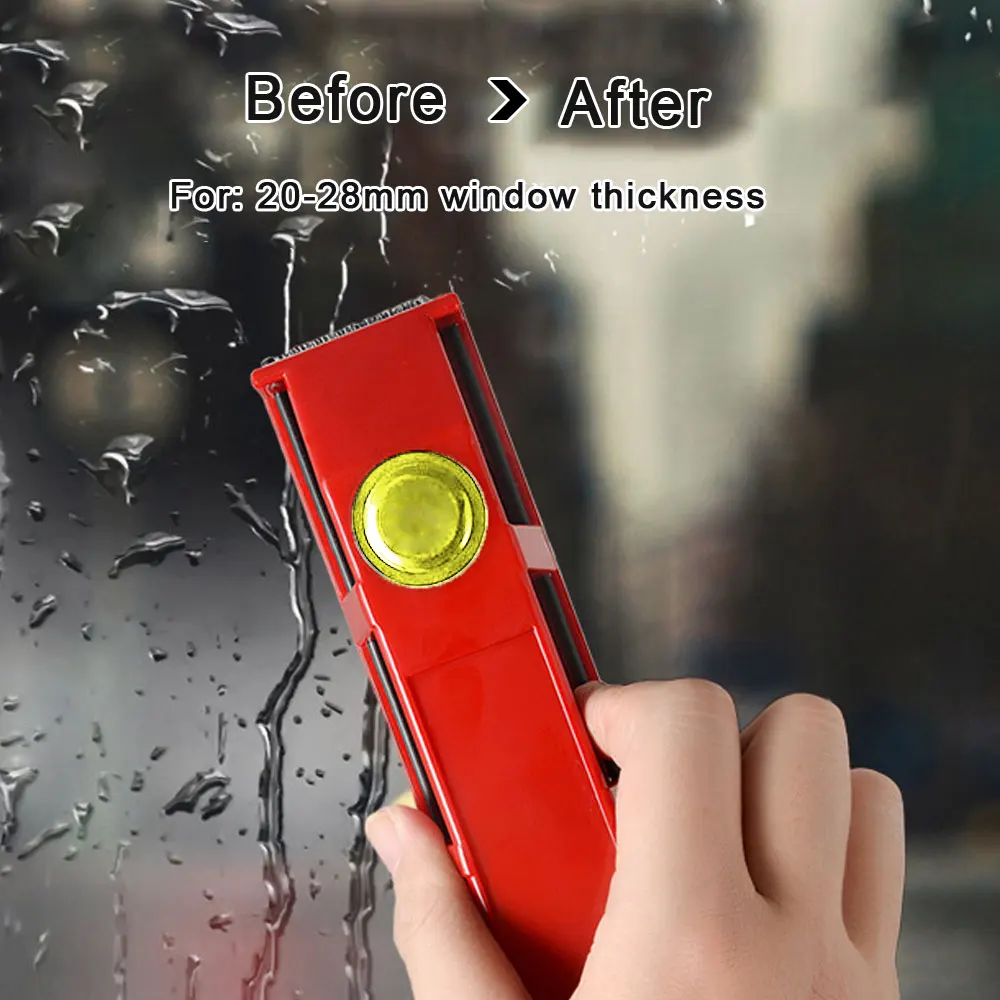 

Портативная Магнитная щетка для мытья окон, для одного остекления, щетка для пыли, очиститель, инструмент для очистки, для домашнего инструм...