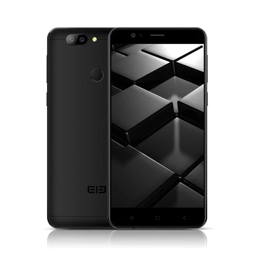 Черный Мобильный телефон ELEPHONE P8 mini, 4G, 4 Гб ОЗУ, 64 Гб ПЗУ, Восьмиядерный процессор MTK6750T, Android 7,0, 5,0 МП, отпечаток пальца, ID, дюймов, мобильный телефон - Цвет: Черный