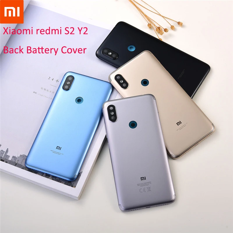 Оригинальный чехол для xiaomi redmi S2 Y2 задняя крышка аккумулятора пластиковый корпус