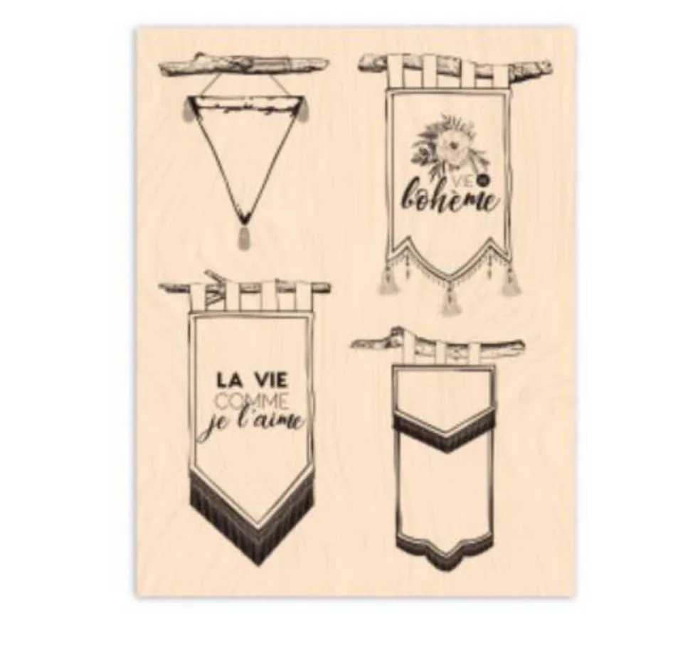 Французский прозрачный штамп печать для сделай сам скрапбукинг фотоальбом