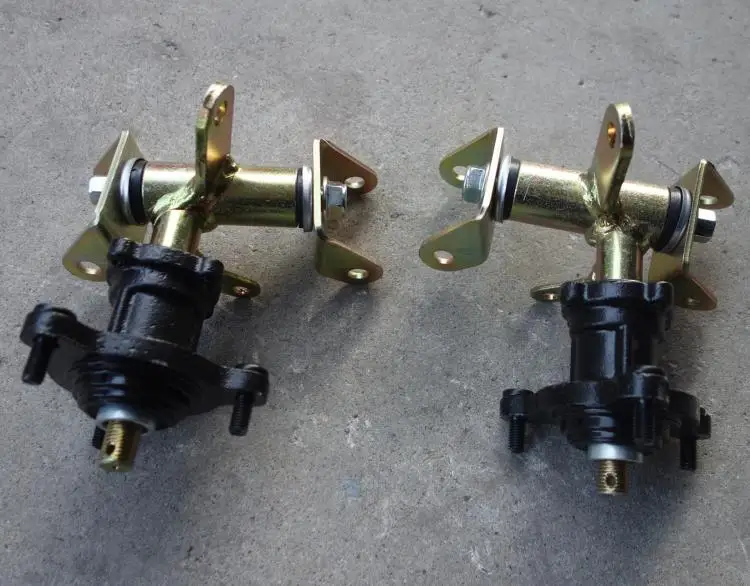 DIY четырехколесный квадроцикл части модифицированный рожок Kart рулевой шарнир
