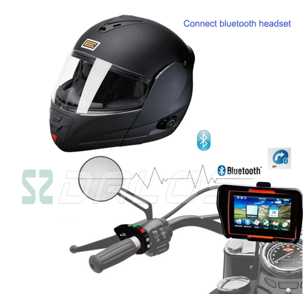 

Touchscreen waterproof Motorcycle GPS Navigation Bluetooth Car Bike motor