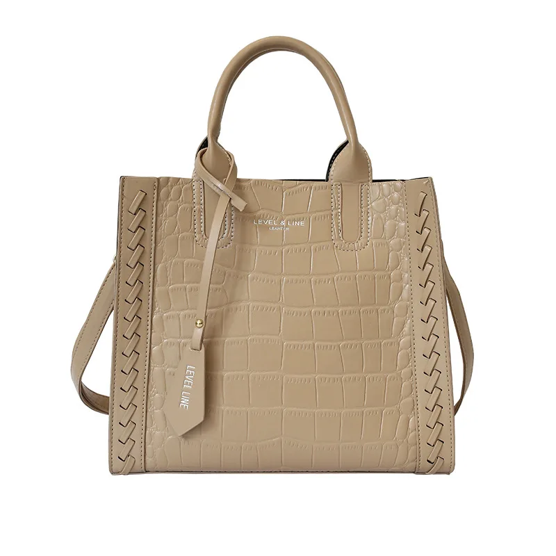 

2020 Fashion Trend Handbags Women Crocodile Pattern Crossbody Bag Vintage Classic Style Shoulder Bag Big Capacity Stylish Tote