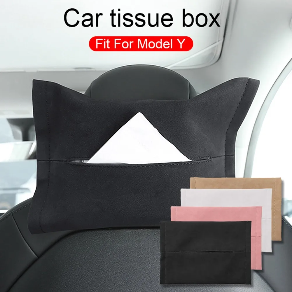 

For Tesla Model 3 Y Hanging Hidden Tissues Box Holder Behind Center Screen Tissues Box For Tesla Model 3 2017, 2018, 2019, 2020,
