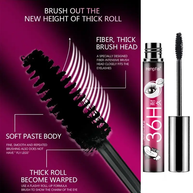 Красивая тушь для ресниц 4D завивка двойная водостойкая корейский макияж
