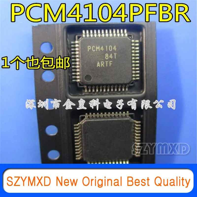 

5Pcs/Lot New Original PCM4104PFBR PCM4104 TQFP48 ADCs/DAC Dedicated Audio Converter digital-to-analog Converter Chip In Stock