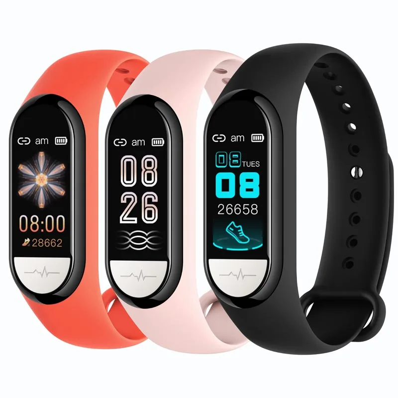 Смарт браслет X3 с Bluetooth 4 0 фитнес трекером пульсометром и