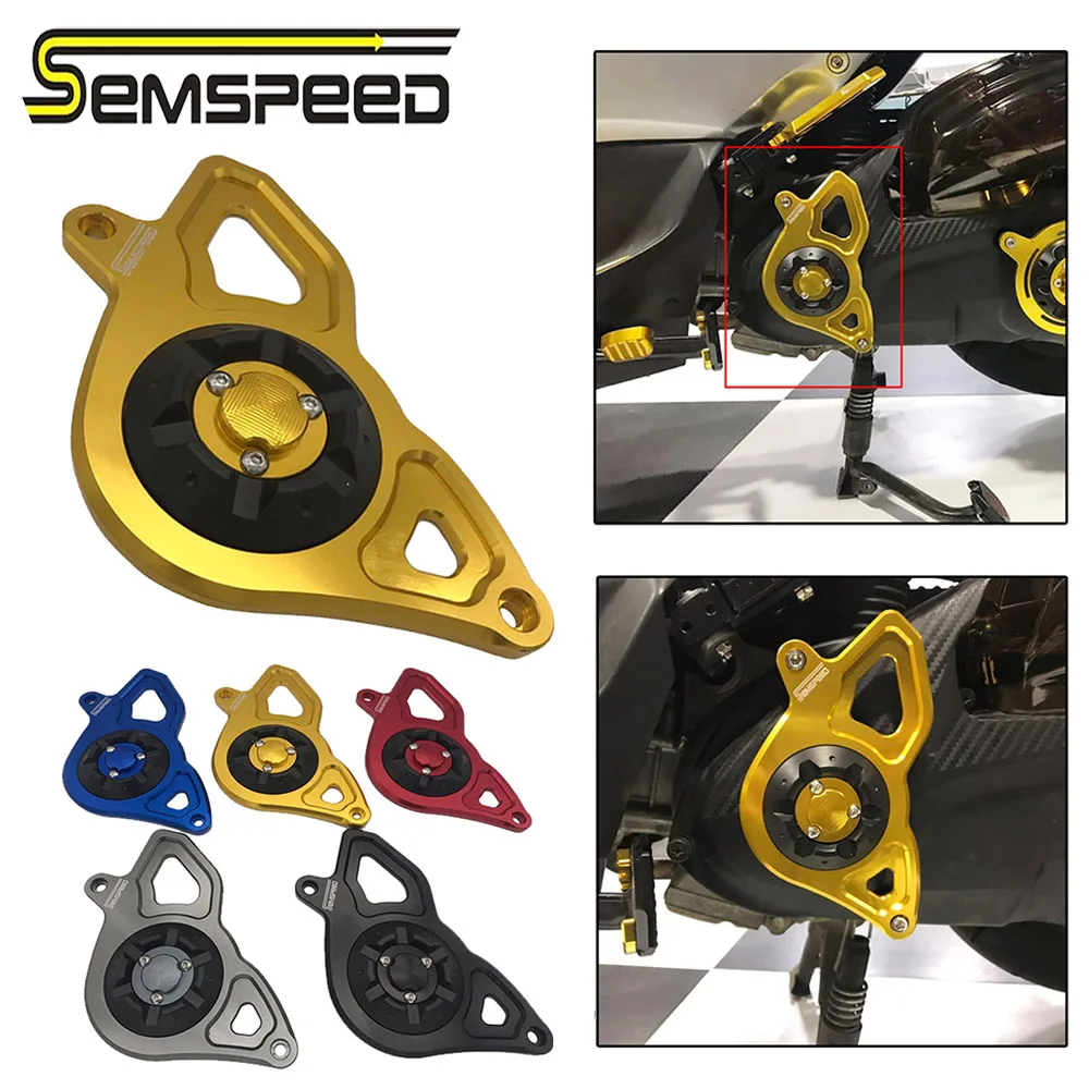 SEMSPEED для Yamaha NMAX 155 150 125 2015 2016 2017 2018 2019 2020 CNC N MAX Защитная крышка переднего Двигателя
