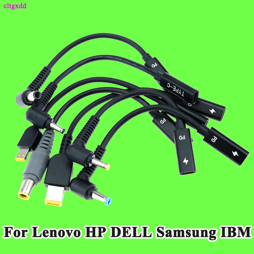USB 3 1 Тип C гнездо к DC 7 9*5 0 мм 4 5*3 5 5*2 2 Sqaure Мужской адаптер питания зарядное
