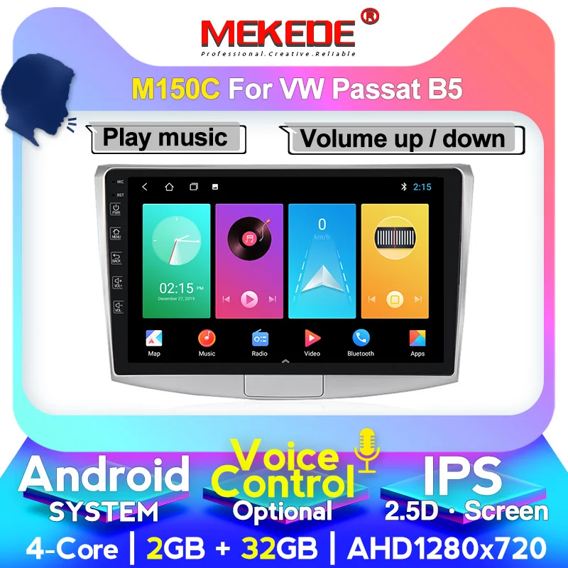 Автомагнитола 9853 4G LTE мультимедийный плеер для VW Volkswagen Passat B7 B6/Magotan 2Din Android 10 0