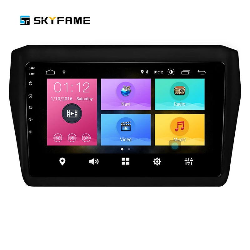Автомагнитола SKYFAME 4 + 64G для Suzuki Swift 2017 Android мультимедийная система | Автомобили и