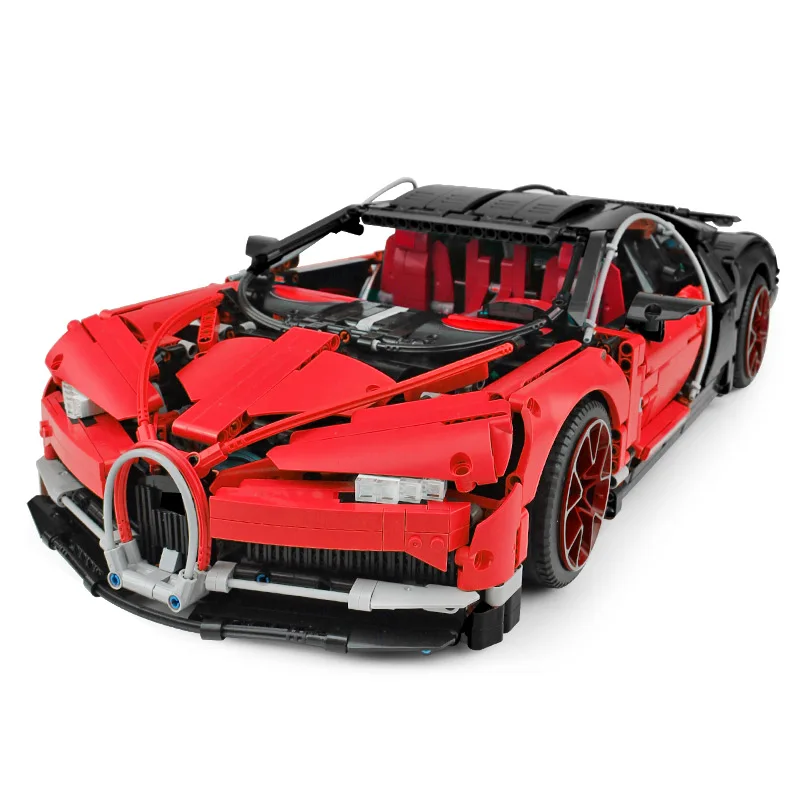 20086B DHL 20086 Bugatti Chiron комплекты гоночных автомобилей, совместимые с 42083 конструкторами серии Technic, модели, кирпичные игрушки для детей - Цвет: 20086B