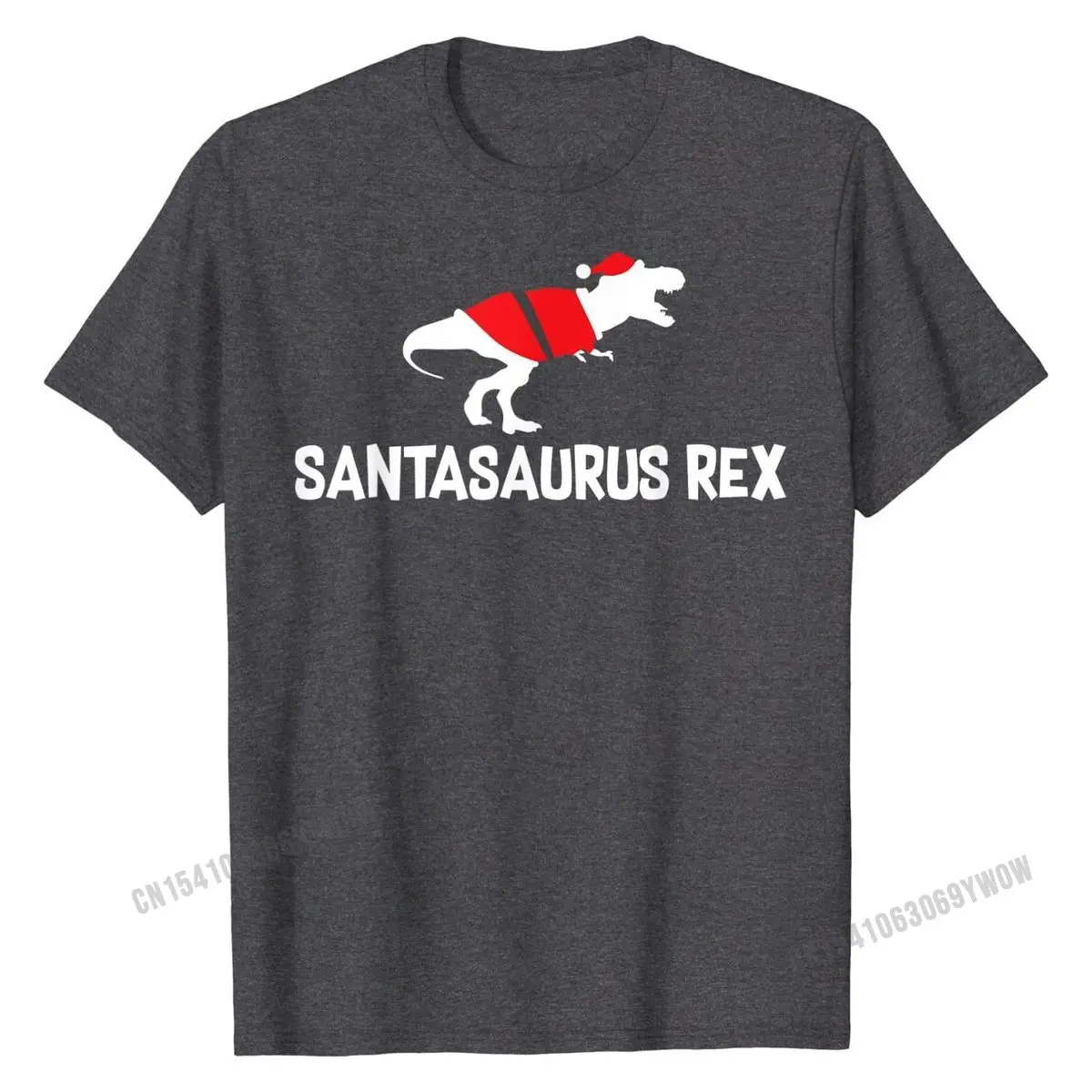 Рождество рубашка с динозаврами г. Забавный сантазавр Рекс праздничный подарок