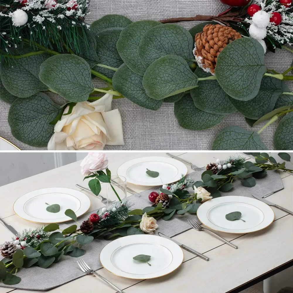 1 шт. искусственные украшения яркие лозы листья ротанга Вагина трава растения