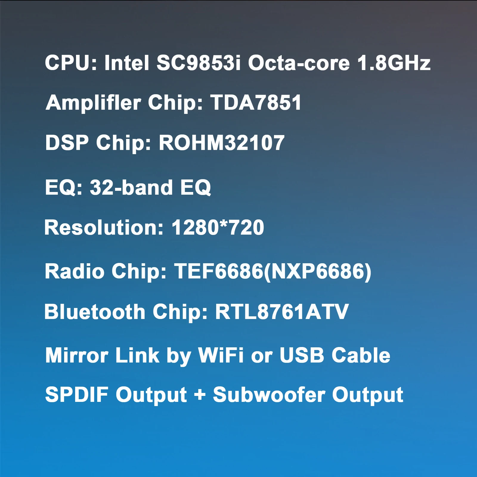 DSP 1280*720 8 &quot2Din Android 1 Автомобильный мультимедийный радио для Toyota gps сабвуфер