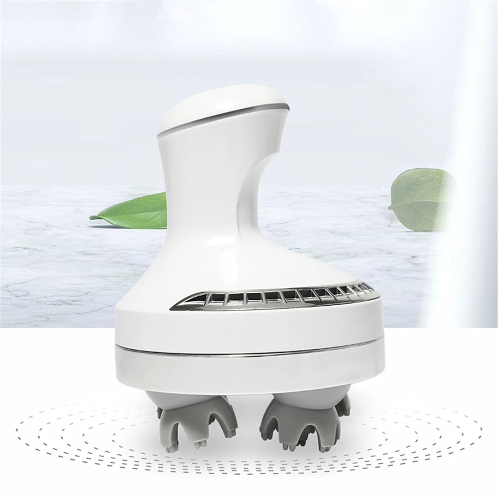 3D Водонепроницаемый Электрический массажер для головы беспроводной