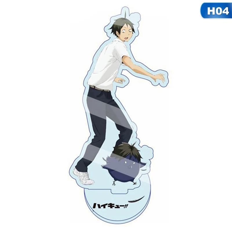 Аниме Haikyuu! Акриловая настольная подставка фигурки модели волейбол подростковые