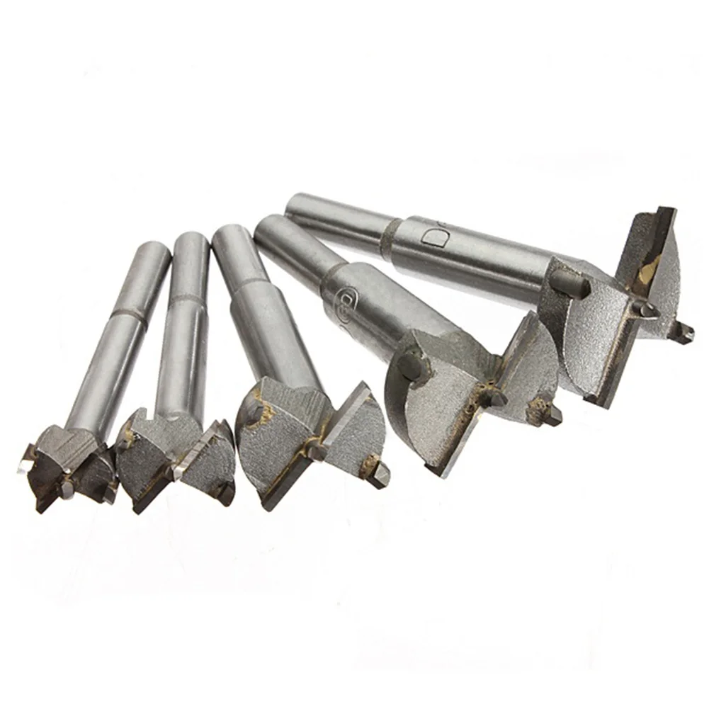 

5pcs/set Portable Manual Replacement Part Tools Wood Board Floor DIY Home Durable Punching Drill Bit