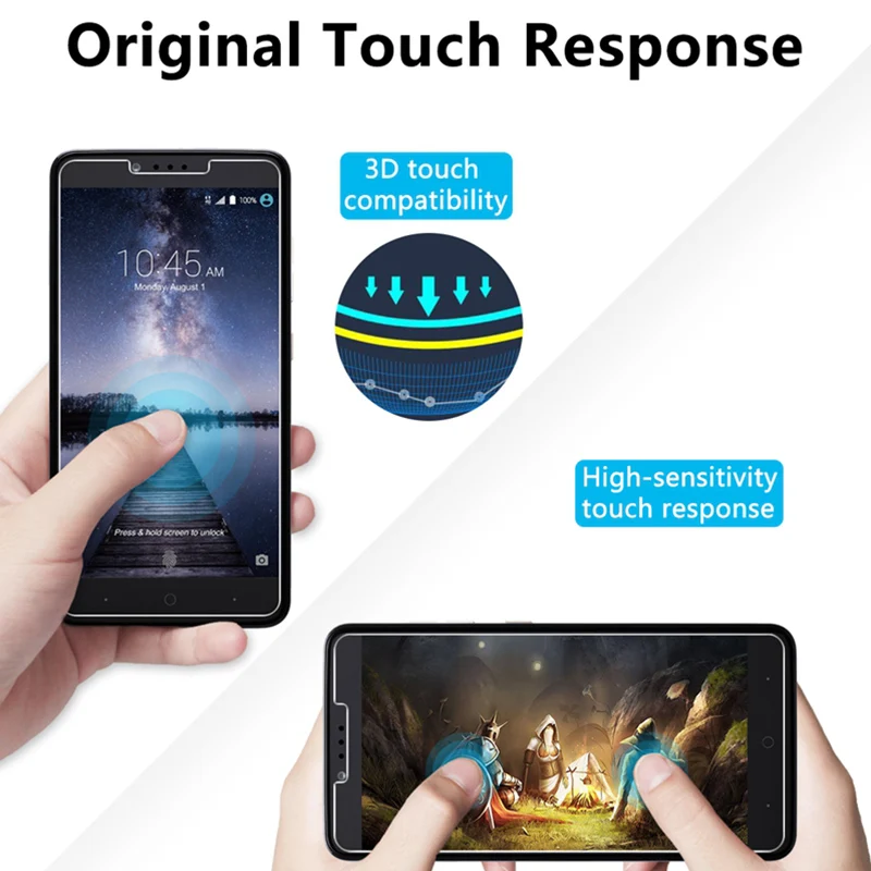 Защитное стекло для ZTE Nubia M2 Lite N2 N3 V18 закаленное Z7 Max N1 Mini Защита экрана Z9 |