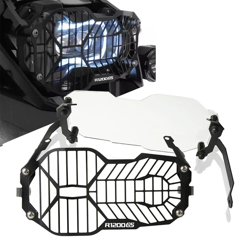 

For BMW R1200GS Water Cooled models 2013 2014 2015 2016 2017 2018 R 1200 GS 1200GS CNC Headlight Protector Cover Grill Protector
