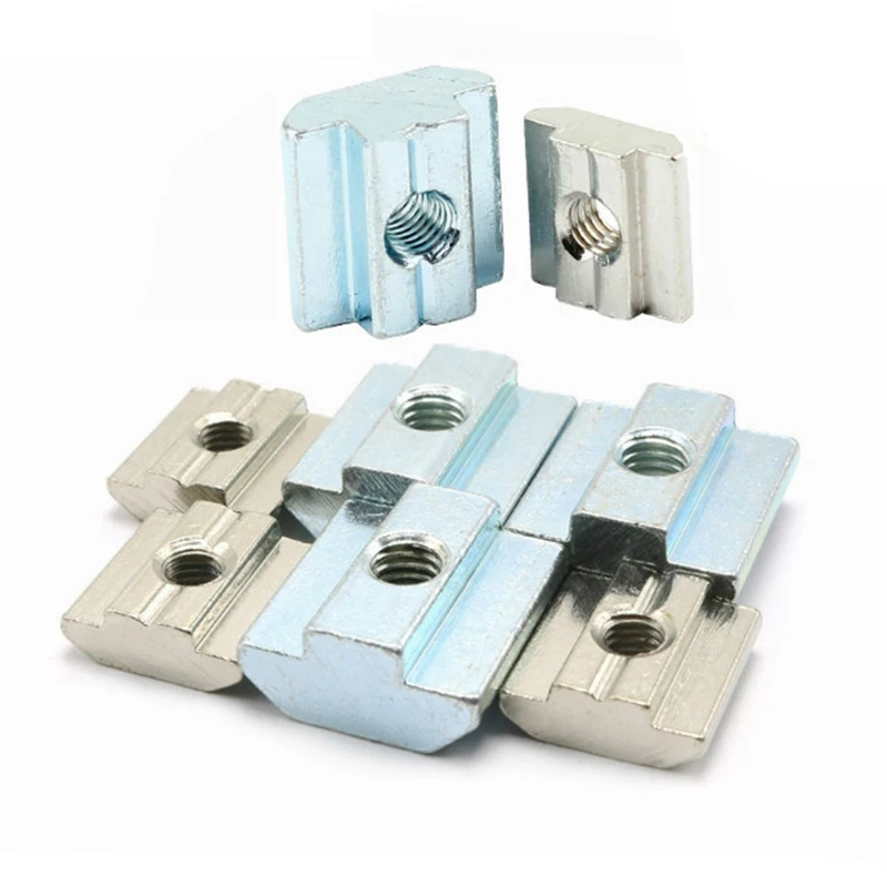 20 шт. 50 шт./лот т раздвижной молоток Гайка Блок квадратные гайки M5 гайка 2020