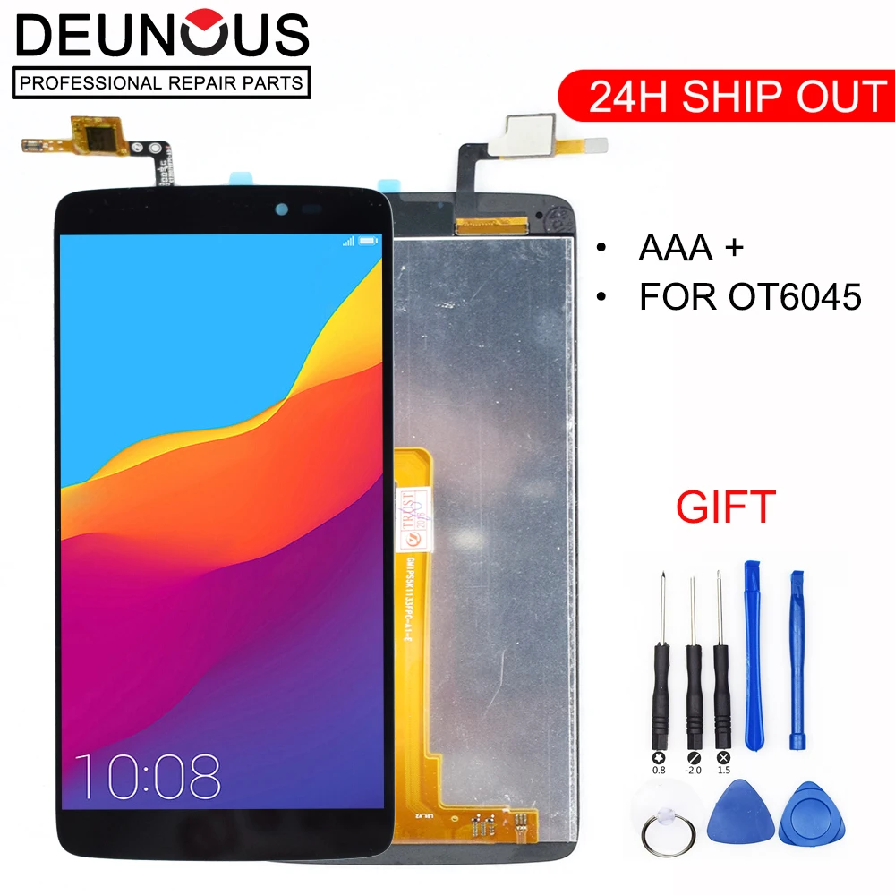 Новинка 5 ЖК-дисплей для Alcatel One Touch Idol 3 OT6045 6045 6045Y 6045F сенсорный экран дигитайзер в