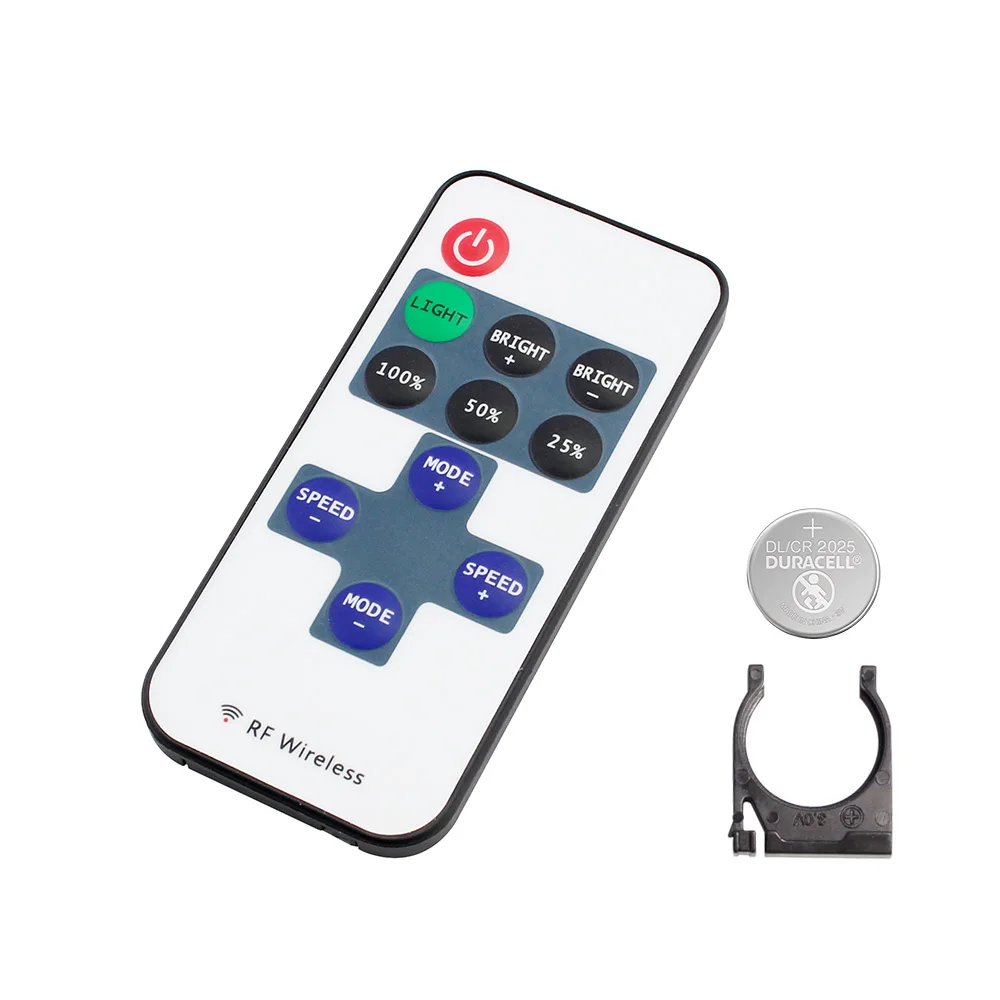 Пульт дистанционного управления с 11 клавишами USB RF для светодиодной ленты мини