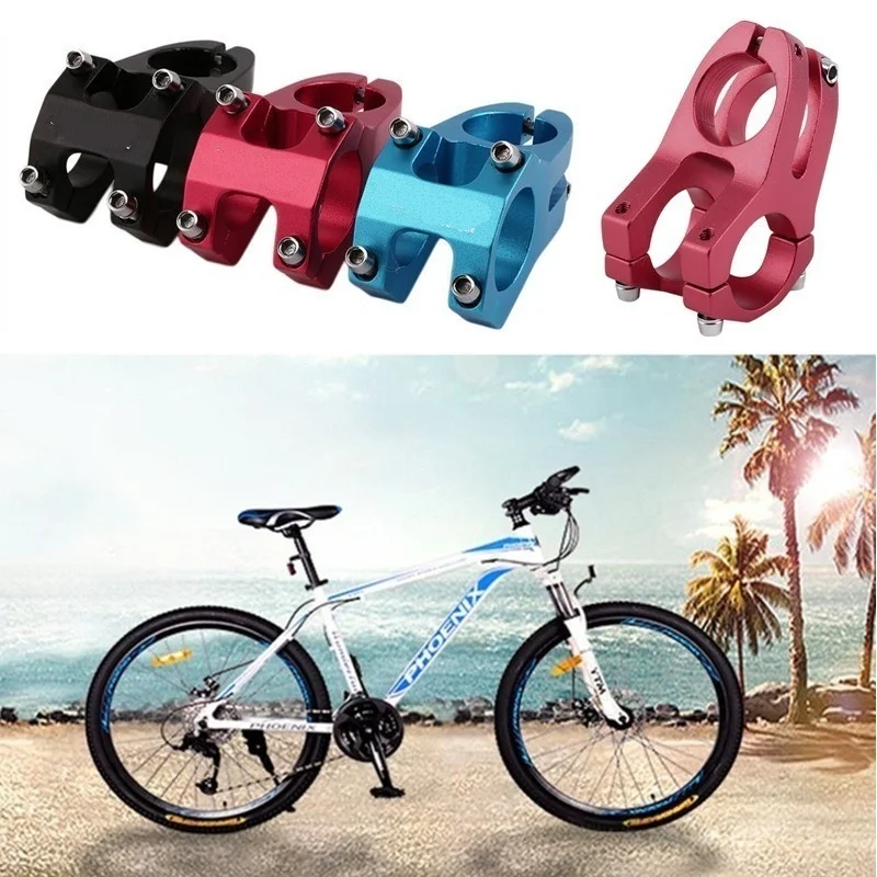 Регулируемый велосипед MTB Алюминиевый Короткий руль стойка фиксированный 31 8 мм