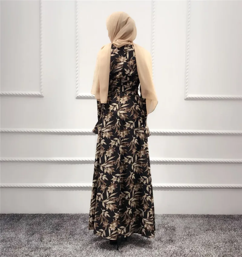 Abaya Muslim Kaftan Hitam Dicetak Terompet Lengan dengan Pergelangan Kaki Pinggang Tinggi Islam Turki Bokep,... Banyak Negara Di Seluruh Dunia Seperti Indonesia, Jepang, Korea, Asia,... Terbaru Gratis Indonesia untuk Wanita
