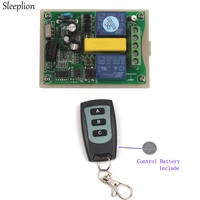 sleeplion motor reversing garage door window 220v 2 ch wireless remote control switch opener system module toggle motor switch