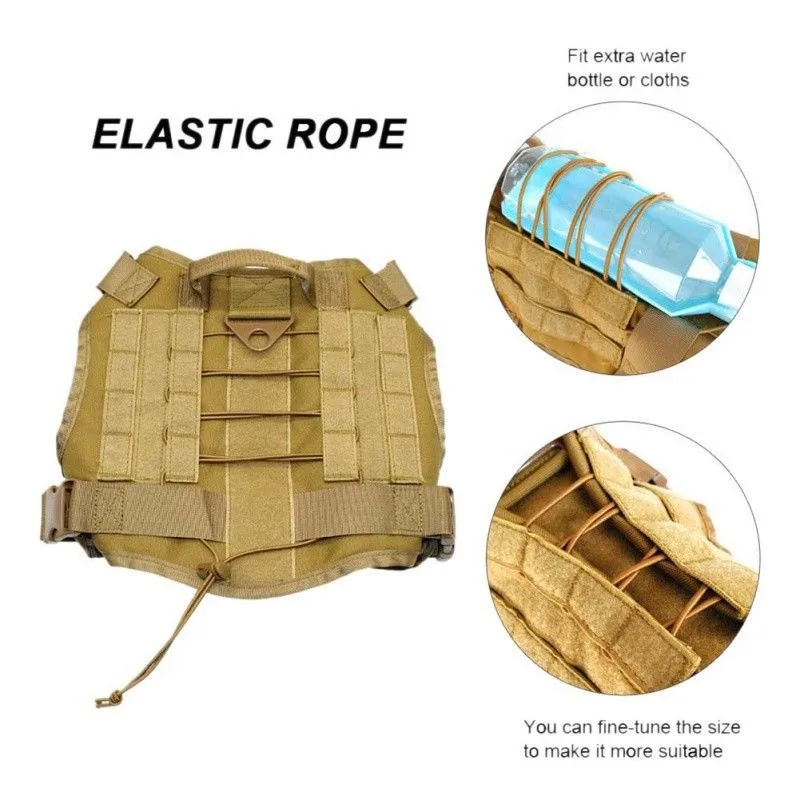 FML домашнее животное жгут набор военная тактическая одежда для собак улицы