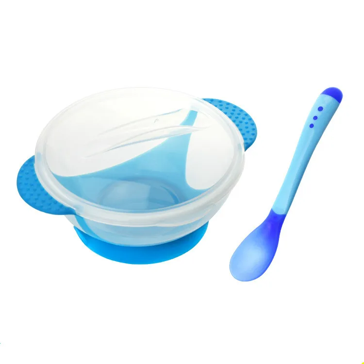 Набор чашек для детей тренировочная миска ложка столовый сервиз обучающая с