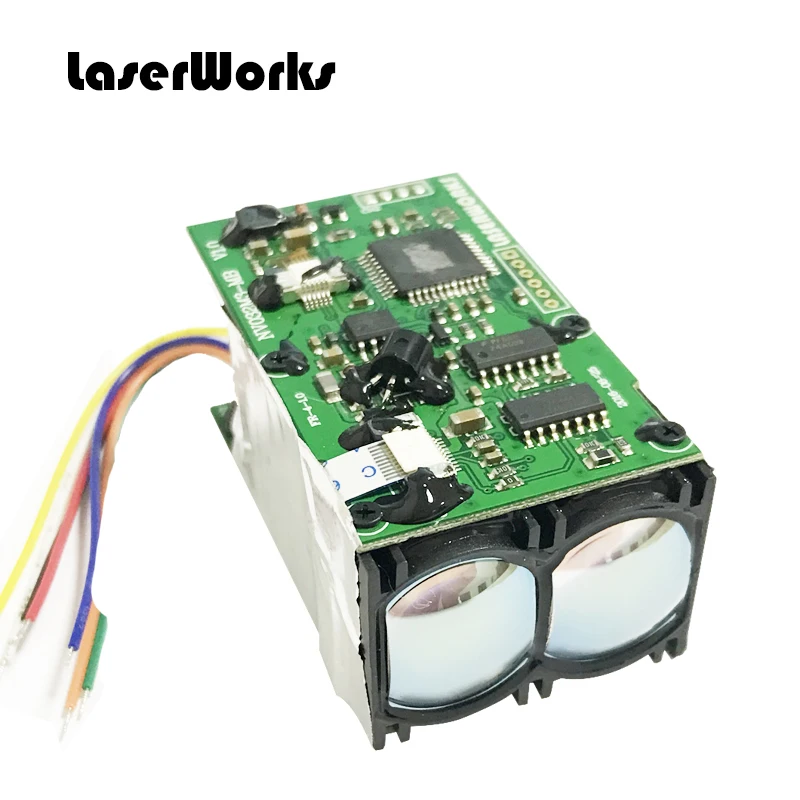 OEM RS232 TTL laser measure distance meter serial rangefinder sensor module 1500m / range finder | Инструменты