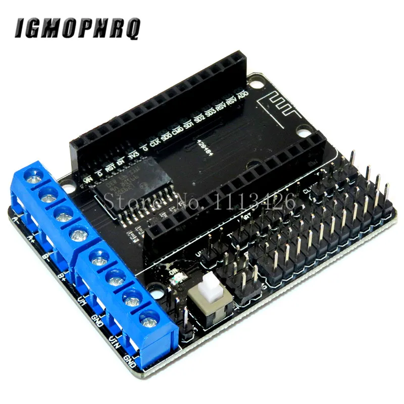 L293D для ESP8266 двойной высокой мощности h-мост модуль беспроводной Wi-Fi NodeMcu Щит